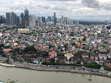 City view from my condo in Madaluyong