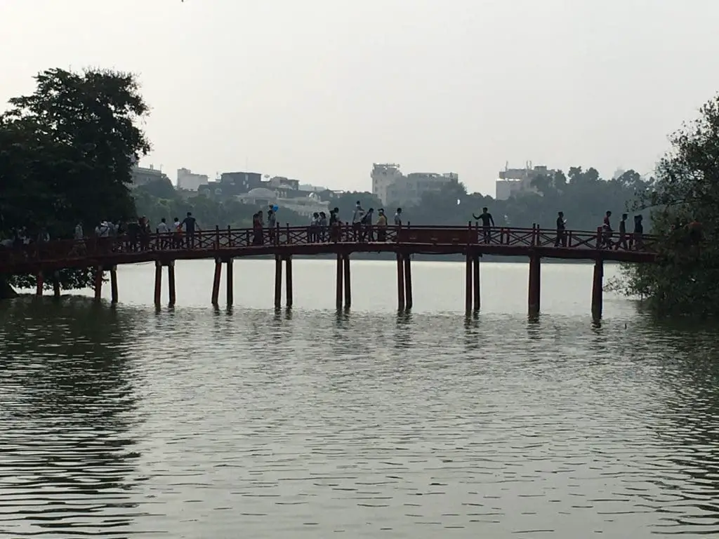 Bridge in Hanoi, Vietnam