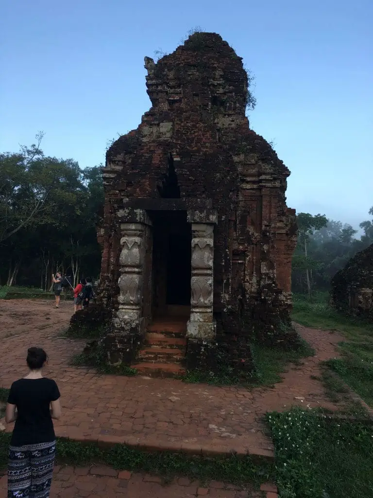 Building at My Son site in Vietnam