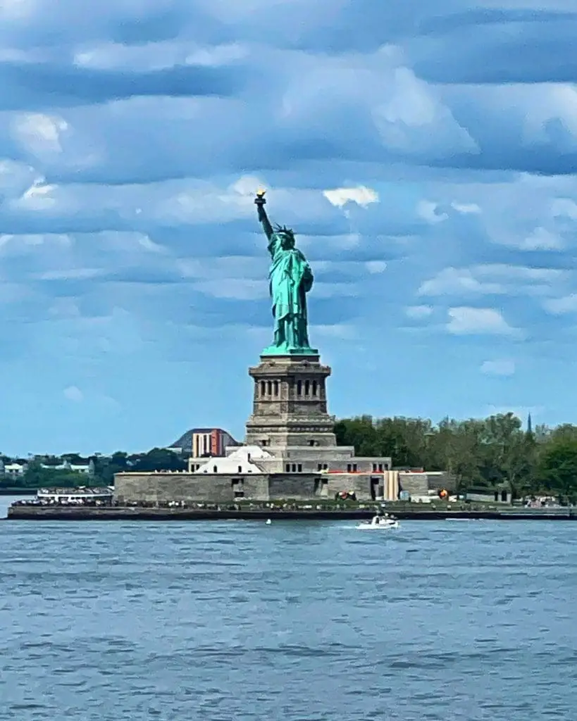 Statue of Liberty seen from Governor’s Island