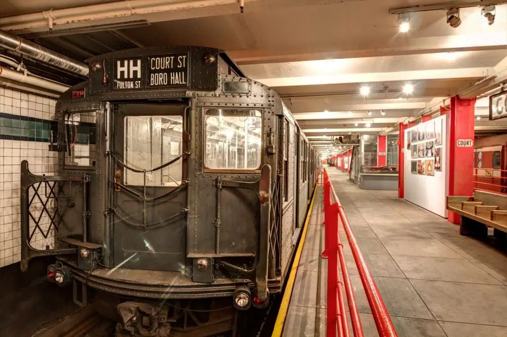 Old subway car