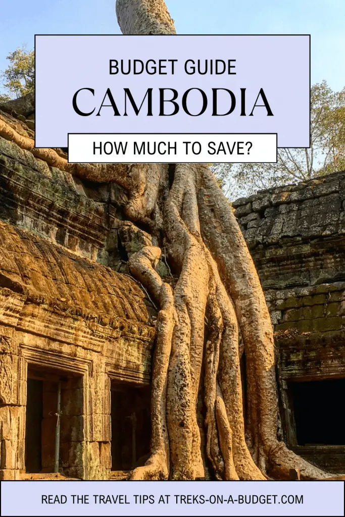 Cambodia Vacation Cost Pinterest Pin