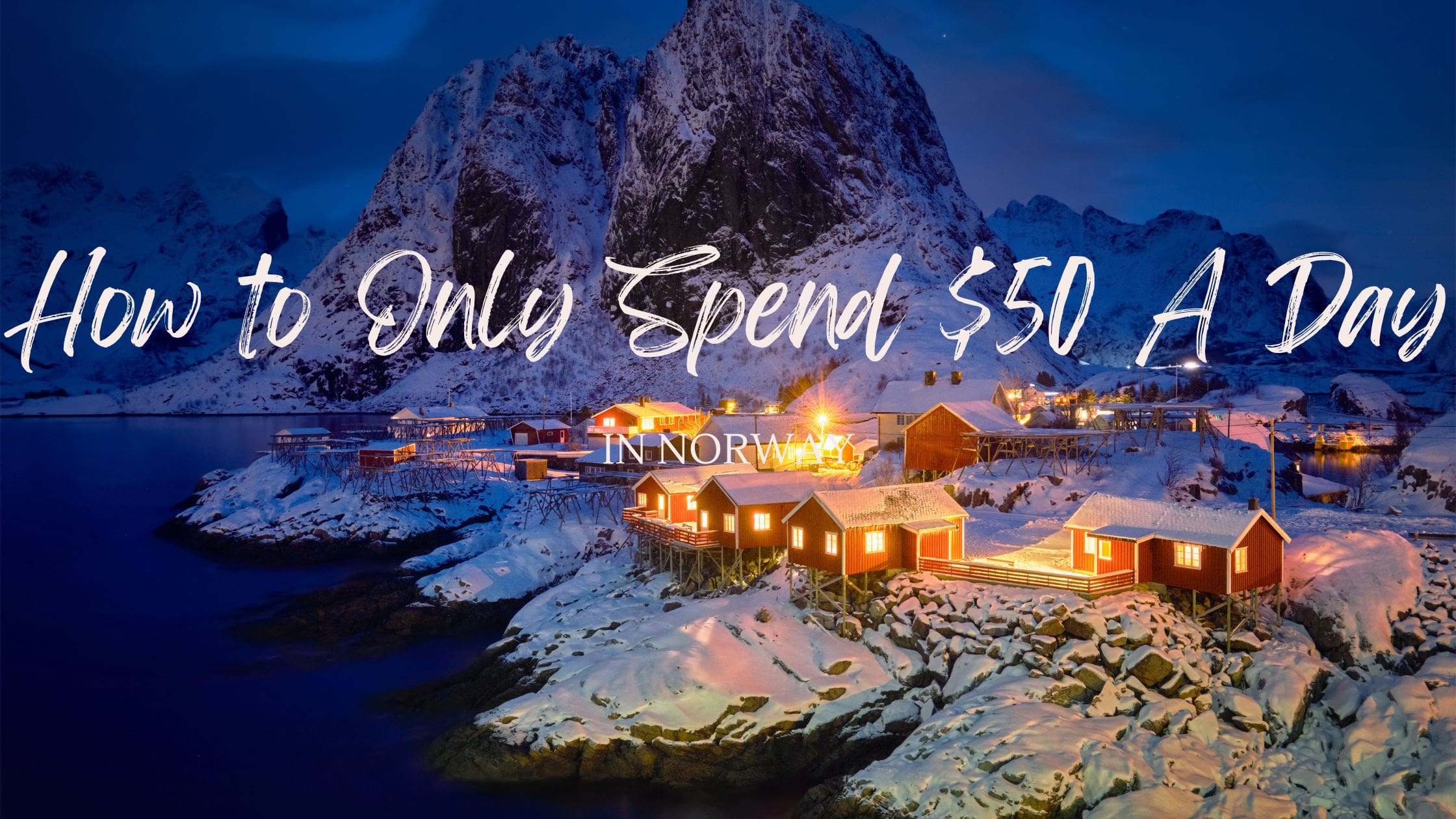 Norway trip cost blog post