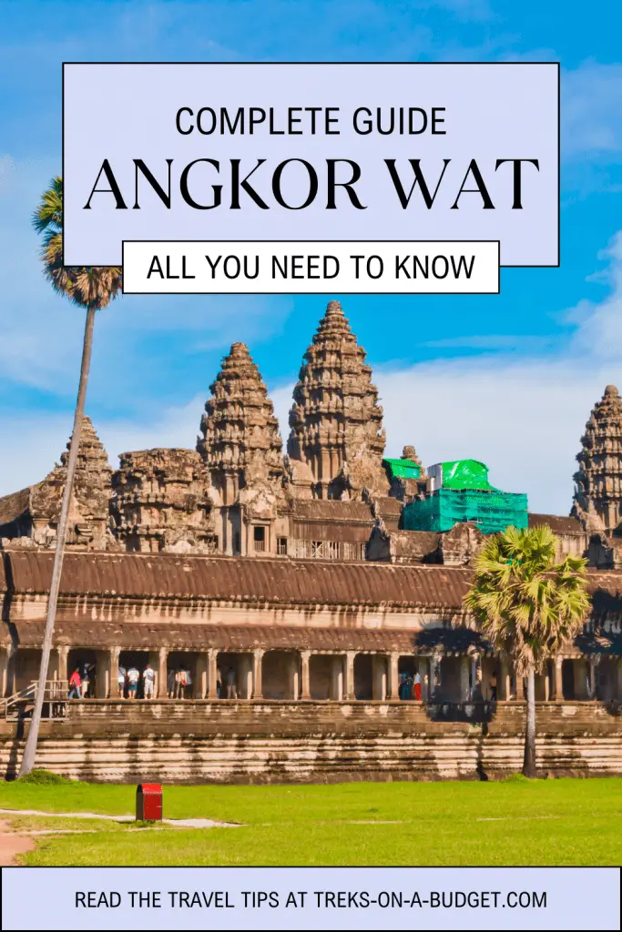 Complete guide to Angkor wat temple Pinterest pin