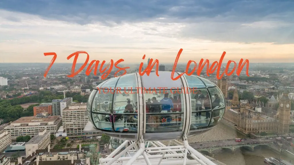 7 Days in London blog post