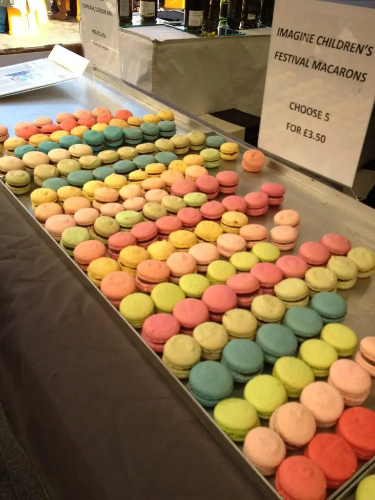 Macarons for sale in London in blog post from Treks On A Budget